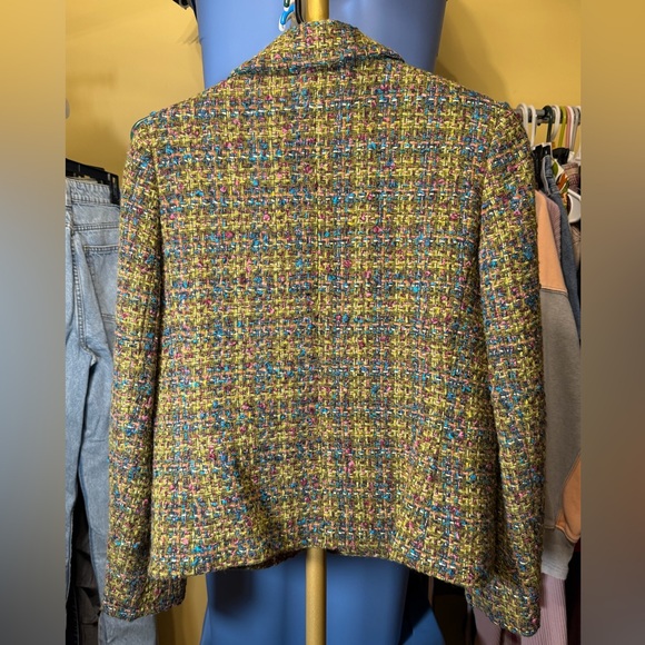 EUC Jones New York Signature Multicolor Tweed Jacket - Picture 2 of 5